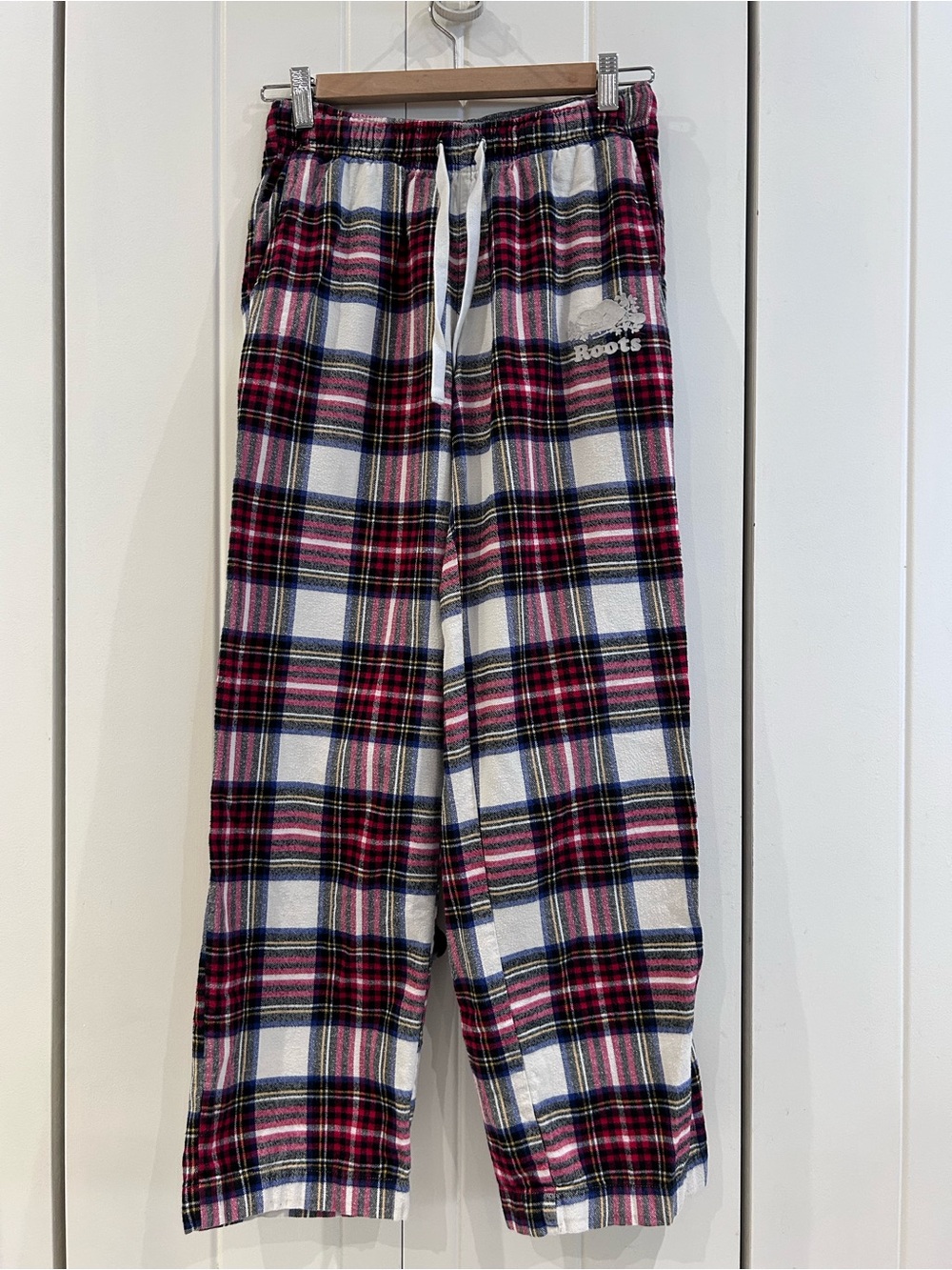 Roots tartan flannel pyjama bottoms
